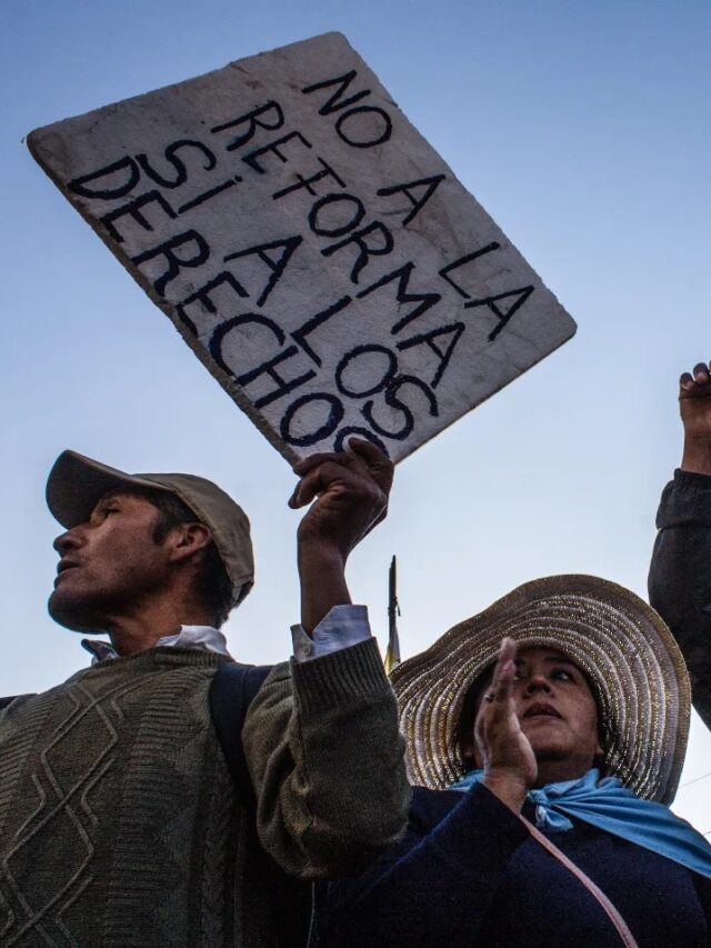 JUJUY: EL GRITO DE LA TIERRA Y LA REPRESION ESTATAL